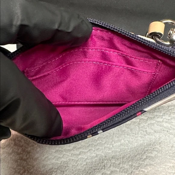 Coach Purple and Pink Patterned Wristlet - Picture 4 of 6